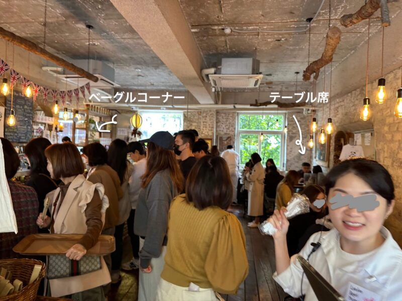 安国駅近くの大人気Cafe【ロンドンベーグルミュージアム】へ（昼前に行くべし）