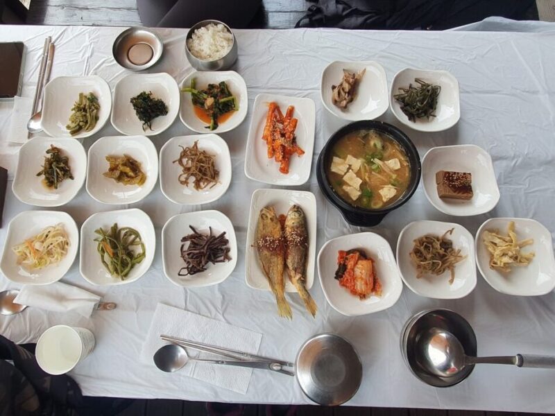 韓国・求礼グルメ村にある「チリガッ食堂 (지리각식당)」へ