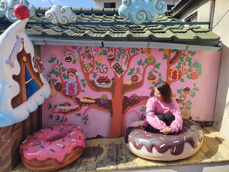 韓国・仁川チャイナタウンにある「松月洞童話村（송월동 동화마을）」へ