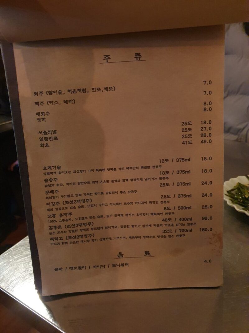 新沙洞のおすすめ店【シンサジョン】で人気メニュー蜂蜜マッコリ呑んだ♡(行き方)