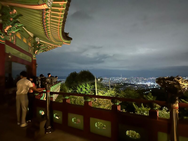 【ソウル】人気！車で行く夜景スポット「北岳スカイウェイ」へ（ラーメン激うま）