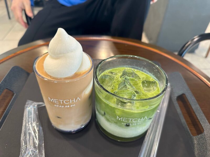 抹茶好きは明洞の【METCHA】カフェに行こう！（超本格的なお抹茶Cafe）