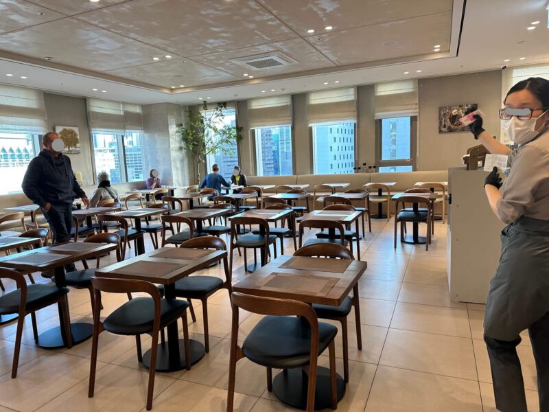 朝食レストラン