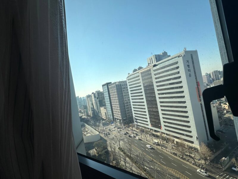 昼のソウル景色