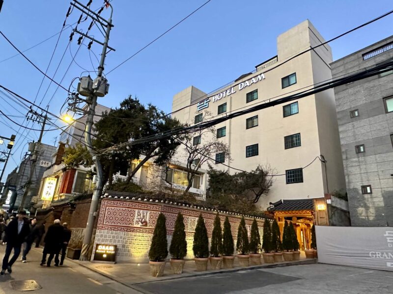 韓屋ホテル ダムの宿泊レビュー