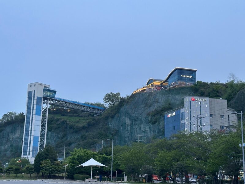麗水海上ケーブルカー(紫山乗り場)