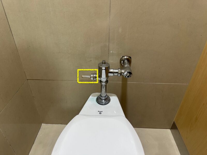 トイレのボタン