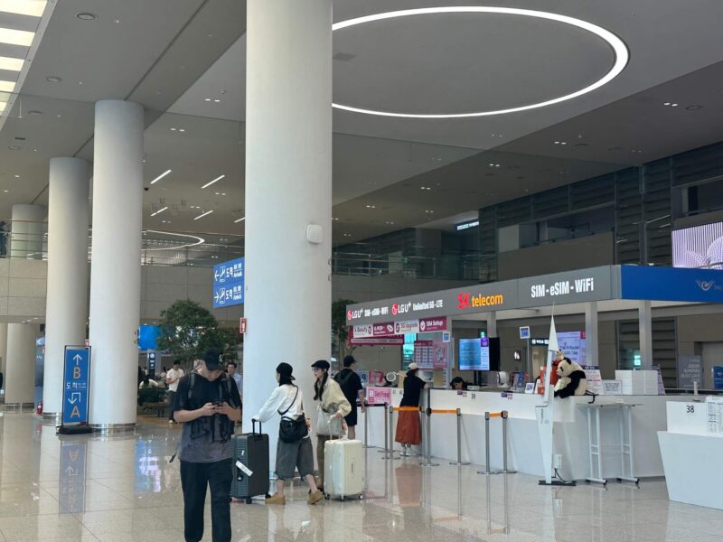 BゲートのeSIMカウンター