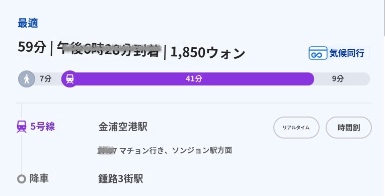 地下鉄の乗り方